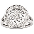 Sterling Silver 1/6ct TDW Diamond Sara Ring (H-I, I1)