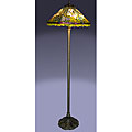 Tiffany-style Calla Lilly Floor Lamp
