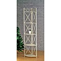 Studies on iron Gothic Iron 5-tier Corner Shelf