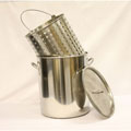 Stainless Steel 42-quart Stockpot and Steamer Basket