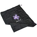 Clip It Up Black with Purple Flowers Storage Cover
