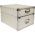 White Polypro 2-drawer File Bin