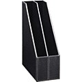 Ebony 2-section Magazine Organizer