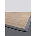 Hand-woven Fauna Gray Sisal Rug (3'6 x 5'6)