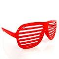 Shutter Shades Red Sunglasses