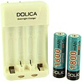 Dolica DZ1-2AA1800 Battery and Charger Kit