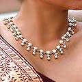 Sterling Silver Pearl 'Gratitude' Choker (India)