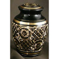Classic Mystic Radiance Keepsake Brass Urn