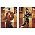 Keith Mallett 'Misaka and Sakura' 2-piece Art Set