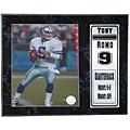 Tony Romo 12 x 15 Stat Plaque