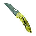 Camouflage Pocket Knives with Clip (Set of 4)