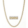 14k Gold Overlay 24-inch Gucci-style Necklace 6mm