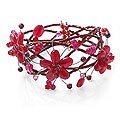 Garnet 'Garland' Bracelet (Thailand)