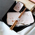 Pink Cherry Blossom Sushi Sets (Case of 4)
