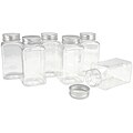 Clear Scrapbook Small Storage Jars