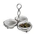 Mini-bowl Server on Tie-up Metal Stand