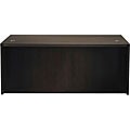 Free connected guide for desk Quality Mayline Aberdeen 72-inch Mocha Straight Front Desk