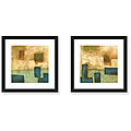 DeRosier 'Pure and Simple' Framed Art Print Set