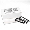 Spring-Lock 1-inch Metal Label Holders for Binders (Pack of 12)