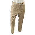 Tommy Hilfiger Men's Khaki Flat-front Trousers