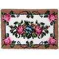 Wonderart Elegant Roses Latch Hook Needlework Kit