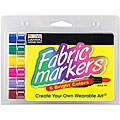 Uchida Broad Tip Fabric Markers (Pack of 6)