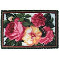 Natura Rose Bouquet Latch Hook Kit