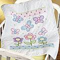 Butterfly Baby Quilt Open Stock Cross Stitch Kit