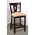 Walnut Tear Drop Counter Stool