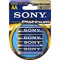 Sony Stamina Platinum Series AA Alkaline Batteries (Pack of 4)
