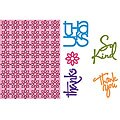 Cuttlebug 'With Gratitude' Card Combo Dies