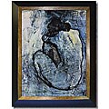 Picasso 'Blue Nude' Framed Canvas Art