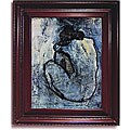 Pablo Picasso 'Blue Nude' Framed Canvas Art