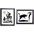 Picasso 'Don Quixote'/ 'Bullfight III' Framed Art Set