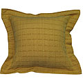 Handmade Striped Light Brown Cushion Cover