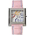 Corum Pyramid Stainless Steel Diamond Watch