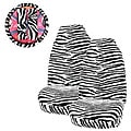 Zebra Highback Car Seat Cover Combo Kit
