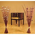 Reviews on 45 Rpm Spacer Tee White and Plum 45-inch Rose Bouquets