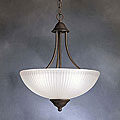 Tannery Bronze 3-light Inverted Pendant