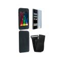 Eforcity Black Silicone Skin Case Armband for Apple iTouch