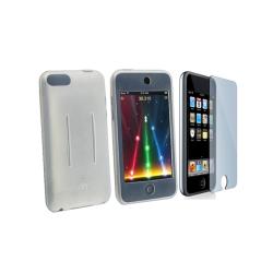 Eforcity Silicone Skin Case with Screen Protector for iPod Touch Gen2
