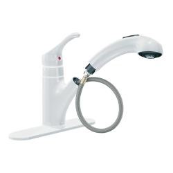 Moen Renzo White Single-handle Kitchen Faucet 