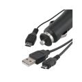 Eforcity USB Data Cable/ Retractable Car Charger for Amazon Kindle 2
