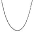 18k White Gold 18-inch Box Chain (0.6 mm)