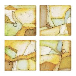 DeRosier 'Analogous I-IV' Giclee Canvas Art Print (Set of 4)