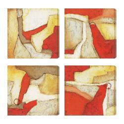 DeRosier 'Integrity I-IV' Giclee Canvas Art (Print of 4)