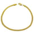 14k Yellow Gold 8-inch Bismark Bracelet (3.4 mm)