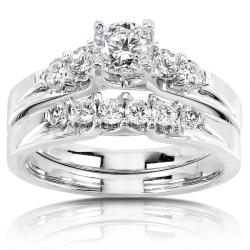 14k Gold 1ct TDW Diamond Bridal Ring Set (H-I, I1-I2)