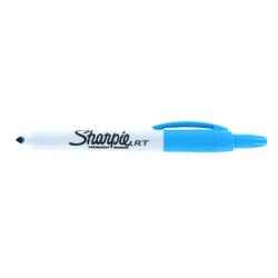 Sharpie RT Retractable Turquoise Permanent Markers (Pack of 12)