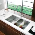 Vigo Undermount 32-inch Stainless Steel Kitchen Sink and Faucet
